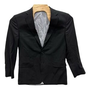 Brooks Brothers Explorer Regent Fit‎ Mens 42L Black Wool Blend Suit Blazer